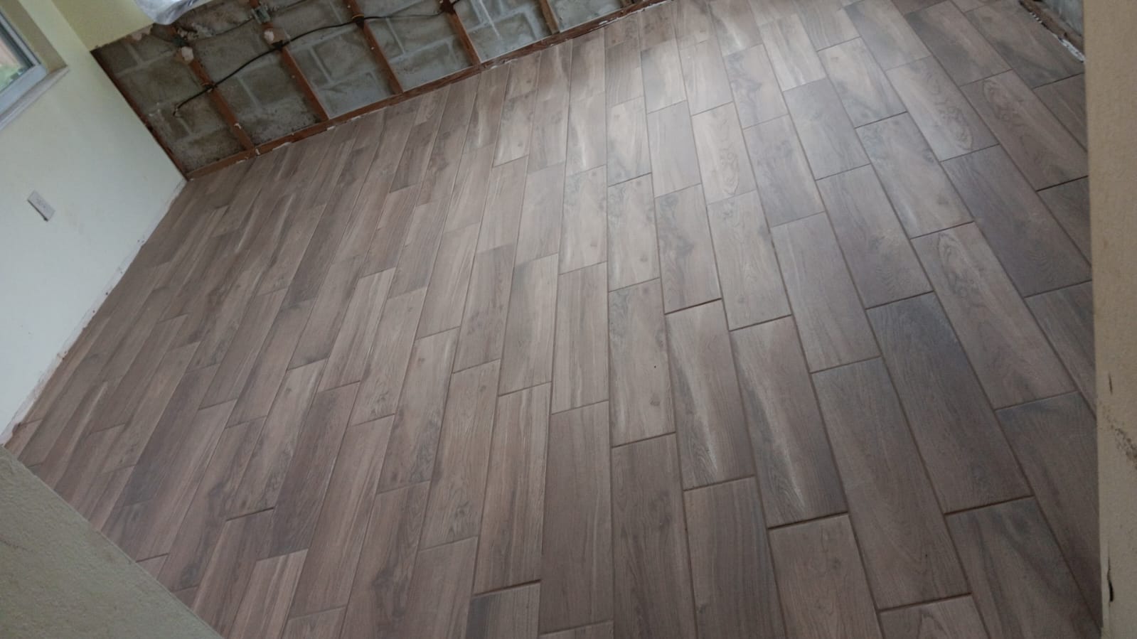Wood-Look Tile Flooring